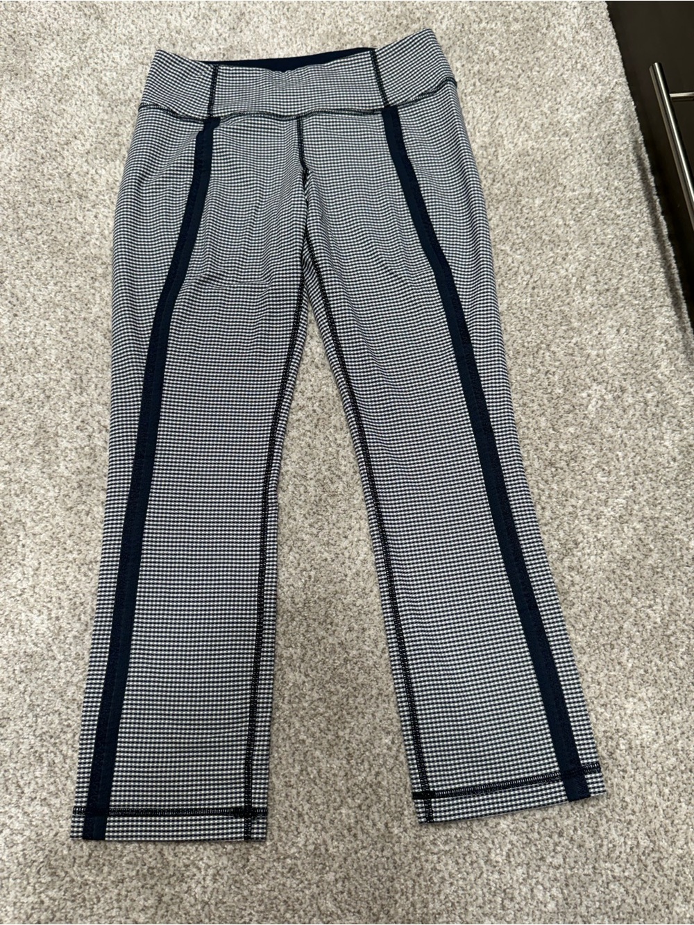 Lululemon Coast to Class Pant Gingham Inkwell